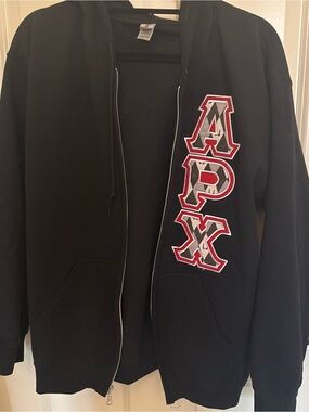 Gildan Black Heavy Blend Zip Hoodie